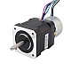 Nema 17 Stepper 0.59Nm(84oz.in) w/ Brake Friction Torque 0.25Nm(35.4oz.in) - 17HS19-2004D-B025 | StepperOnline CA