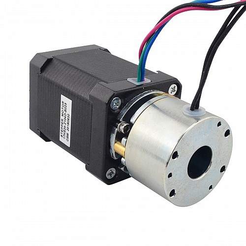 Nema 17 Stepper 0.65Nm(92oz.in) w/ Brake Friction Torque 0.25Nm(35.4oz.in) - 17HS24-2104D-B025 | StepperOnline CA