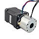 Nema 17 Stepper 0.65Nm(92oz.in) w/ Brake Friction Torque 0.25Nm(35.4oz.in) - 17HS24-2104D-B025 | StepperOnline CA