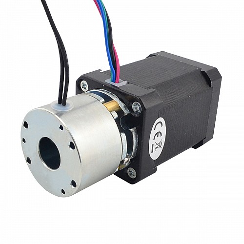Nema 17 Stepper 0.65Nm(92oz.in) w/ Brake Friction Torque 0.25Nm(35.4oz.in) - 17HS24-2104D-B025 | StepperOnline CA