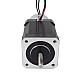 Nema 17 Stepper 0.65Nm(92oz.in) w/ Brake Friction Torque 0.25Nm(35.4oz.in) - 17HS24-2104D-B025 | StepperOnline CA