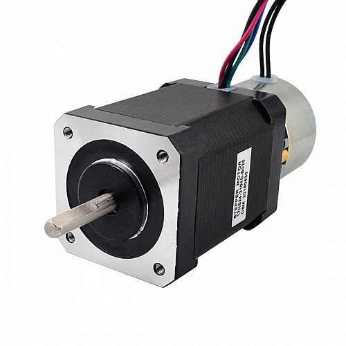 Nema 17 Stepper 0.65Nm(92oz.in) w/ Brake Friction Torque 0.25Nm(35.4oz.in) - 17HS24-2104D-B025 | StepperOnline CA