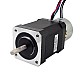 Nema 17 Stepper 0.65Nm(92oz.in) w/ Brake Friction Torque 0.25Nm(35.4oz.in) - 17HS24-2104D-B025 | StepperOnline CA