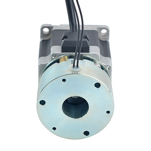 Nema 23 Stepper 0.9Nm(127.43oz.in) w/ Brake Friction Torque 2.0Nm(283oz.in) - 23HM20-0384D-B200 | StepperOnline CA