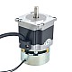 Nema 23 Stepper 0.9Nm(127.43oz.in) w/ Brake Friction Torque 2.0Nm(283oz.in) - 23HM20-0384D-B200 | StepperOnline CA