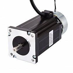 Nema 24 Stepper 4.0Nm(566 oz.in) w/ Brake Friction Torque 2.0Nm(283oz.in)