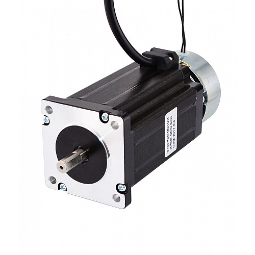 Nema 24 Stepper 4.0Nm(566 oz.in) w/ Brake Friction Torque 2.0Nm(283oz.in) - 24HS39-4204D-B200 | StepperOnline CA Nema 24 Stepper 4.0Nm(566 oz.in) w/ Brake Friction Torque 2.0Nm(283oz.in) - 24HS39-4204D-B200 | StepperOnline CA