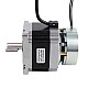 Nema 34 Stepper 3.4Nm(481.5oz.in) w/ Brake Friction Torque 4.0Nm(566oz.in) - 34HS27-4004D-B400 | StepperOnline CA