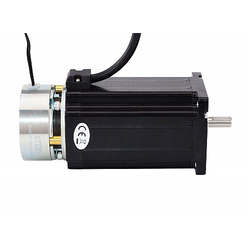 Nema 24 Stepper 4.0Nm(566 oz.in) w/ Brake Friction Torque 2.0Nm(283oz.in) - 24HS39-4204D-B200 | StepperOnline CA Nema 24 Stepper 4.0Nm(566 oz.in) w/ Brake Friction Torque 2.0Nm(283oz.in) - 24HS39-4204D-B200 | StepperOnline CA