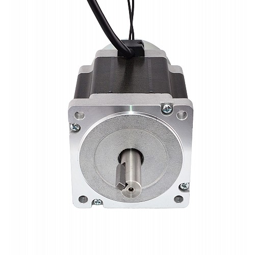 Nema 34 Stepper 7.0Nm(1001oz.in) w/ Brake Friction Torque 4.0Nm(566oz.in) - 34HS38-4204D-B400 | StepperOnline CA
