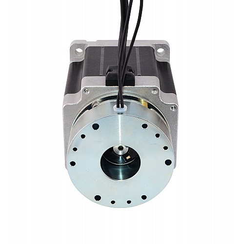 Nema 34 Stepper 7.0Nm(1001oz.in) w/ Brake Friction Torque 4.0Nm(566oz.in) - 34HS38-4204D-B400 | StepperOnline CA
