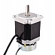Nema 34 Stepper 7.0Nm(1001oz.in) w/ Brake Friction Torque 4.0Nm(566oz.in) - 34HS38-4204D-B400 | StepperOnline CA