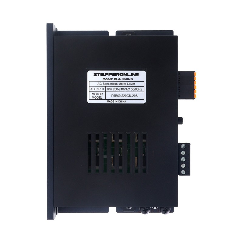 BLA Series Sensorless Brushless Motor Driver 220VAC 0.6A 60W with Sine Wave Control - BLA-060NS | StepperOnline CA