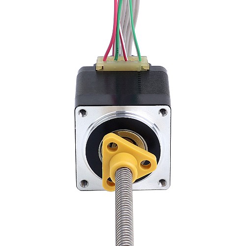 Nema 11 External Acme Linear Stepper Motor 1.0A 32.2mm Stack w/ Optical Rotary Encoder 300PPR - 11E13S1004HD5-180RS-E22-300 | StepperOnline CA Nema 11 External Acme Linear Stepper Motor 1.0A 32.2mm Stack w/ Optical Rotary Encoder 300PPR - 11E13S1004HD5-180RS-E22-300 | StepperOnline CA