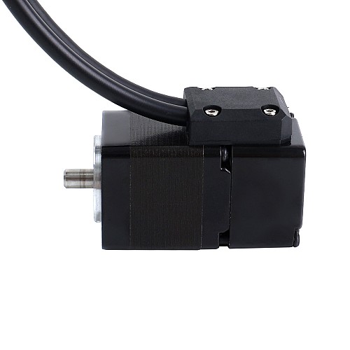 Short Shaft Nema 11 Closed Loop Stepper Motor 0.06Nm(8.5oz.in) Encoder 1000PPR(4000CPR) - 11HS12-1004D-E1000-EGS | StepperOnline CA