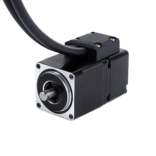 Short Shaft Nema 11 Closed Loop Stepper Motor 0.06Nm(8.5oz.in) Encoder 1000PPR(4000CPR) - 11HS12-1004D-E1000-EGS | StepperOnline CA