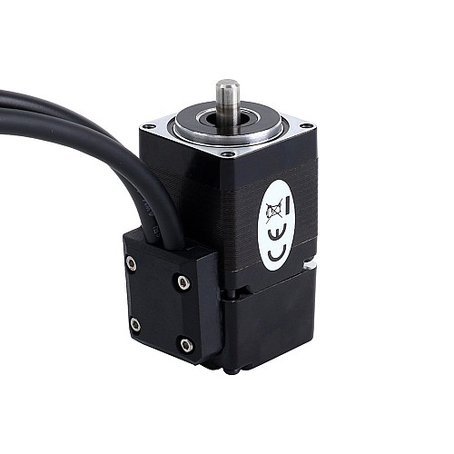 Short Shaft Nema 11 Closed Loop Stepper Motor 0.06Nm(8.5oz.in) Encoder 1000PPR(4000CPR) - 11HS12-1004D-E1000-EGS | StepperOnline CA
