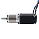 Nema 11 Stepper Motor with High Precision Gearbox Gear Ratio 16:1 & Magnetic Encoder 1000PPR(4000CPR) - 11HS20-0674D-EGS16-AR4 | StepperOnline CA