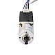 Nema 11 Closed-loop Geared Stepper L=51mm Gear Ratio 14:1 Encoder 300PPR - 11HS20-0674S-PG14-E300 | StepperOnline CA