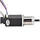 Nema 11 Closed-loop Geared Stepper L=51mm Gear Ratio 14:1 Encoder 300PPR - 11HS20-0674S-PG14-E300 | StepperOnline CA