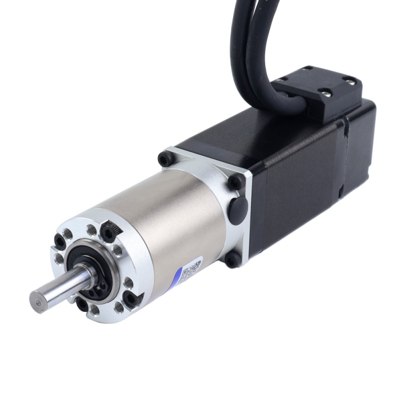 Nema 11 Closed Loop Stepper Motor L=51mm w/ Gear Ratio 100:1 EG Series Planetary Gearbox - 11HS20-1004D-E1000-EGS100 | StepperOnline CA