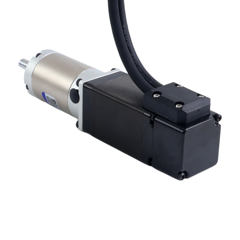 Nema 11 Closed Loop Stepper Motor L=51mm w/ Gear Ratio 100:1 EG Series Planetary Gearbox - 11HS20-1004D-E1000-EGS100 | StepperOnline CA
