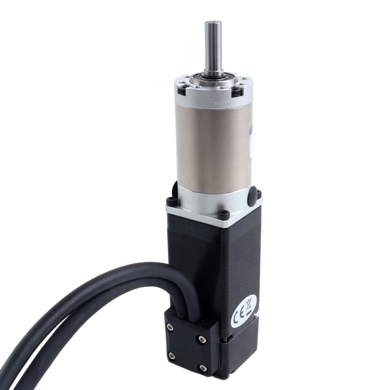 Nema 11 Closed Loop Stepper Motor L=51mm w/ Gear Ratio 100:1 EG Series Planetary Gearbox - 11HS20-1004D-E1000-EGS100 | StepperOnline CA
