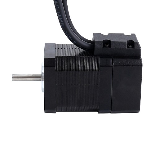 Nema 17 Closed Loop Stepper Motor 52Ncm(73.64oz.in) with Encoder 1000PPR(4000CPR) - 17HS19-2004D-E1K | StepperOnline CA