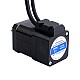 Nema 17 Closed Loop Stepper Motor 52Ncm(73.64oz.in) with Encoder 1000PPR(4000CPR) - 17HS19-2004D-E1K | StepperOnline CA
