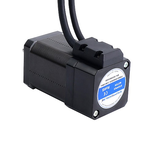 Nema 17 Closed Loop Stepper Motor 80Ncm(113.29oz.in) with Encoder 1000PPR(4000CPR) - 17HS24-2004D-E1K | StepperOnline CA