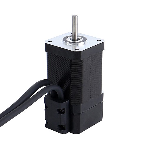 Nema 17 Closed Loop Stepper Motor 80Ncm(113.29oz.in) with Encoder 1000PPR(4000CPR) - 17HS24-2004D-E1K | StepperOnline CA