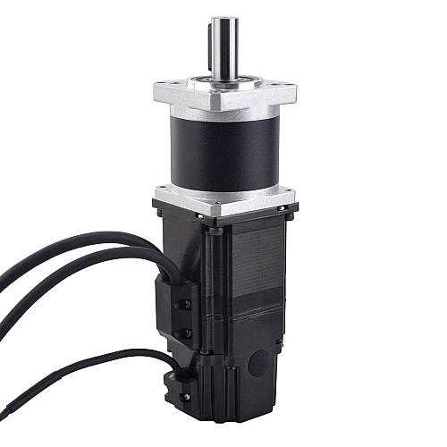 Nema 23 Closed Loop Stepper Motor 1.2Nm(169.97oz.in) with Electromagnetic Brake & 20:1 High Precision Gearbox - 23E1KBK20-12-HG20 | StepperOnline CA