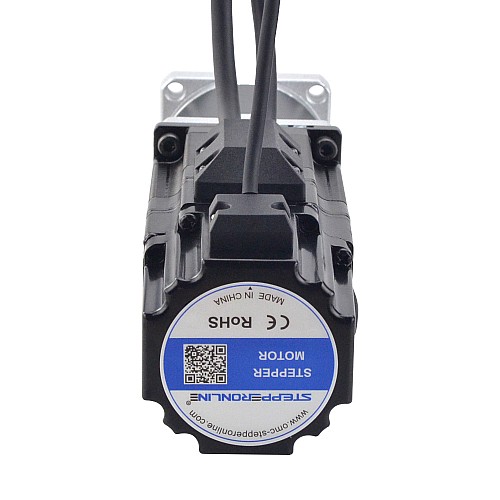 Nema 23 Closed Loop Stepper Motor 1.2Nm(169.97oz.in) with Electromagnetic Brake & 50:1 High Precision Gearbox - 23E1KBK20-12-HG50 | StepperOnline CA