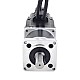 Nema 23 Closed Loop Stepper Motor 1.2Nm(169.97oz.in) with Electromagnetic Brake & 50:1 High Precision Gearbox - 23E1KBK20-12-HG50 | StepperOnline CA