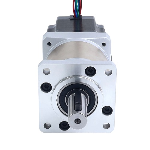 AR4 Upgraded Nema 23 Stepper Motor with YGS Gearbox Gear Ratio 50:1 High Precision Planetary Gearbox - 23HS22-2804D-YGS50-AR4 | StepperOnline CA