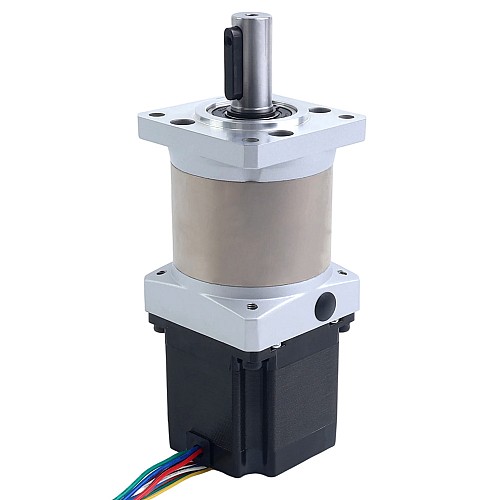 AR4 Upgraded Nema 23 Stepper Motor with YGS Gearbox Gear Ratio 50:1 High Precision Planetary Gearbox - 23HS22-2804D-YGS50-AR4 | StepperOnline CA