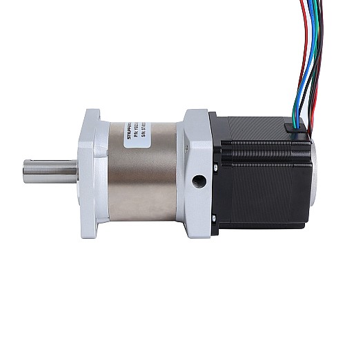 AR4 Upgraded Nema 23 Stepper Motor with YGS Gearbox Gear Ratio 50:1 High Precision Planetary Gearbox - 23HS22-2804D-YGS50-AR4 | StepperOnline CA
