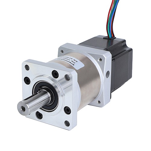 AR4 Upgraded Nema 23 Stepper Motor with YGS Gearbox Gear Ratio 50:1 High Precision Planetary Gearbox - 23HS22-2804D-YGS50-AR4 | StepperOnline CA