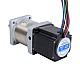 AR4 Upgraded Nema 23 Stepper Motor with YGS Gearbox Gear Ratio 50:1 High Precision Planetary Gearbox - 23HS22-2804D-YGS50-AR4 | StepperOnline CA