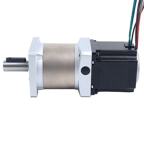 AR4 Upgraded Nema 23 Stepper Motor with YGS Gearbox Gear Ratio 50:1 High Precision Planetary Gearbox - 23HS22-2804D-YGS50-AR4 | StepperOnline CA