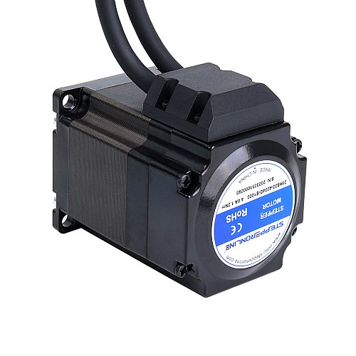 S Series Nema 23 Closed Loop Stepper Motor 1.2Nm(169.93oz.in) Encoder 1000PPR(4000CPR) - 23HS22-4004D-E1000 | StepperOnline CA