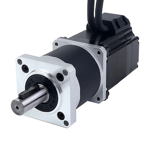 Nema 23 Closed Loop Stepper Motor L=77mm Gear Ratio 20:1 High Precision Planetary Gearbox - 23HS22-HG20-E1000 | StepperOnline CA Nema 23 Closed Loop Stepper Motor L=77mm Gear Ratio 20:1 High Precision Planetary Gearbox - 23HS22-HG20-E1000 | StepperOnline CA