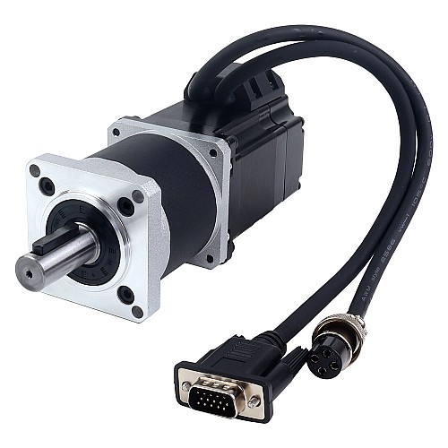 Nema 23 Closed Loop Stepper Motor L=77mm Gear Ratio 20:1 High Precision Planetary Gearbox - 23HS22-HG20-E1000 | StepperOnline CA Nema 23 Closed Loop Stepper Motor L=77mm Gear Ratio 20:1 High Precision Planetary Gearbox - 23HS22-HG20-E1000 | StepperOnline CA