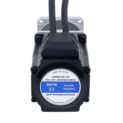 Nema 23 Closed Loop Stepper Motor L=77mm Gear Ratio 20:1 High Precision Planetary Gearbox - 23HS22-HG20-E1000 | StepperOnline CA Nema 23 Closed Loop Stepper Motor L=77mm Gear Ratio 20:1 High Precision Planetary Gearbox - 23HS22-HG20-E1000 | StepperOnline CA