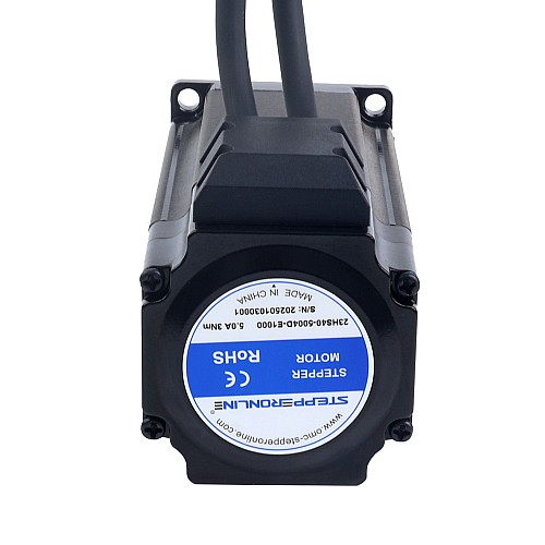 S Series Nema 23 Closed Loop Stepper Motor 3.00Nm(424.83oz.in) Encoder 1000PPR(4000CPR) - 23HS40-5004D-E1000 | StepperOnline CA