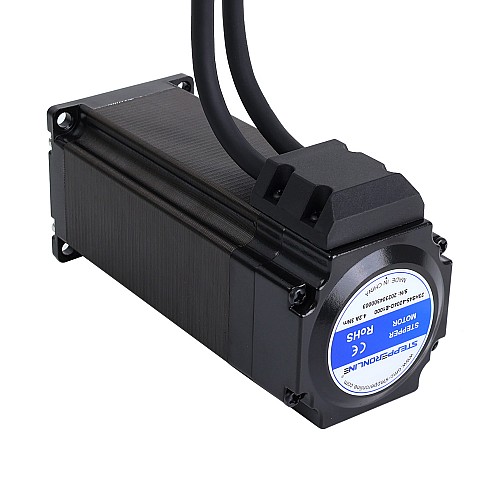 Nema 23 Closed Loop Stepper Motor 3.0Nm(424.83oz.in) Encoder 1000PPR(4000CPR) - 23HS45-4204D-E1000 | StepperOnline CA