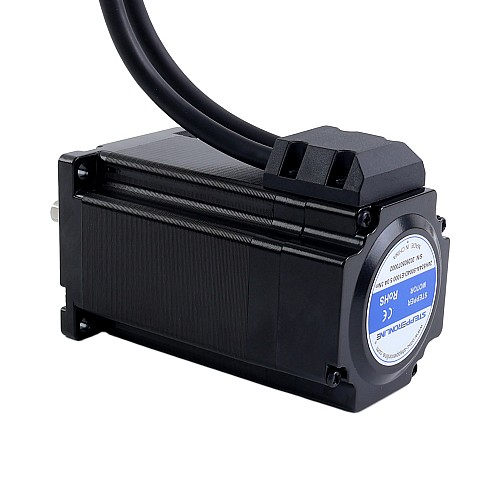 S Series Standard Nema 24 Closed Loop Stepper Motor 3.0Nm(424.83oz.in) Encoder 1000PPR(4000CPR) - 24HS34A-5004D-E1000 | StepperOnline CA