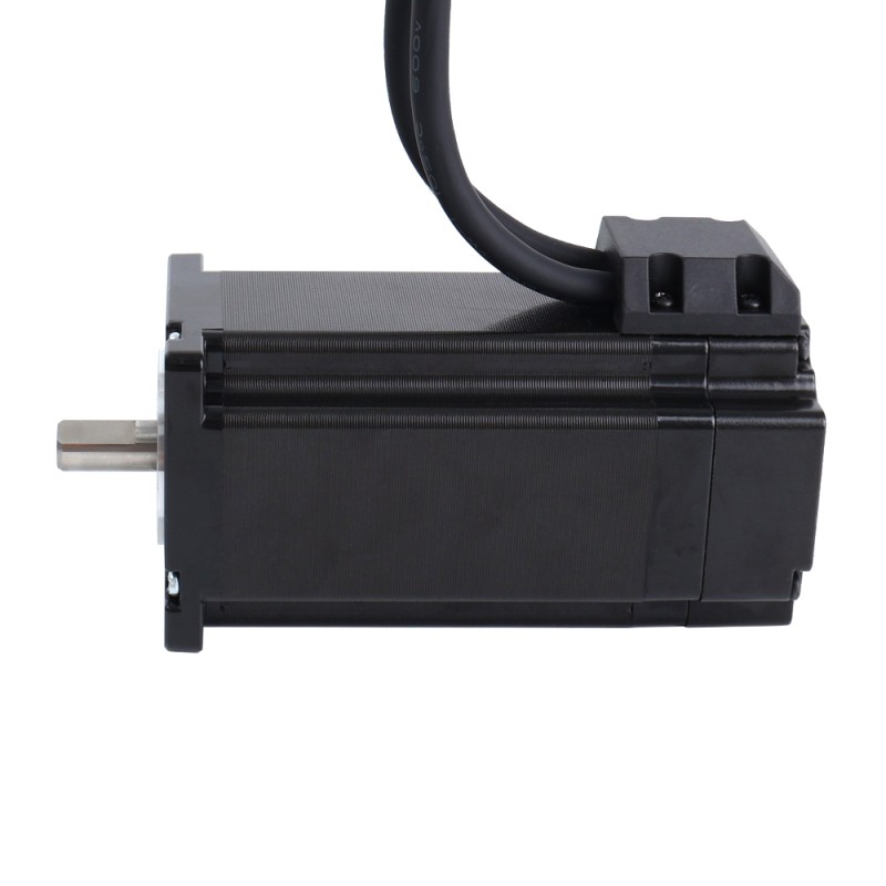 S Series Nema 24 Closed Loop Stepper Motor 4.0Nm(566.45oz.in) Encoder 1000PPR(4000CPR) - 24HS40-5004D-E1000 | StepperOnline CA