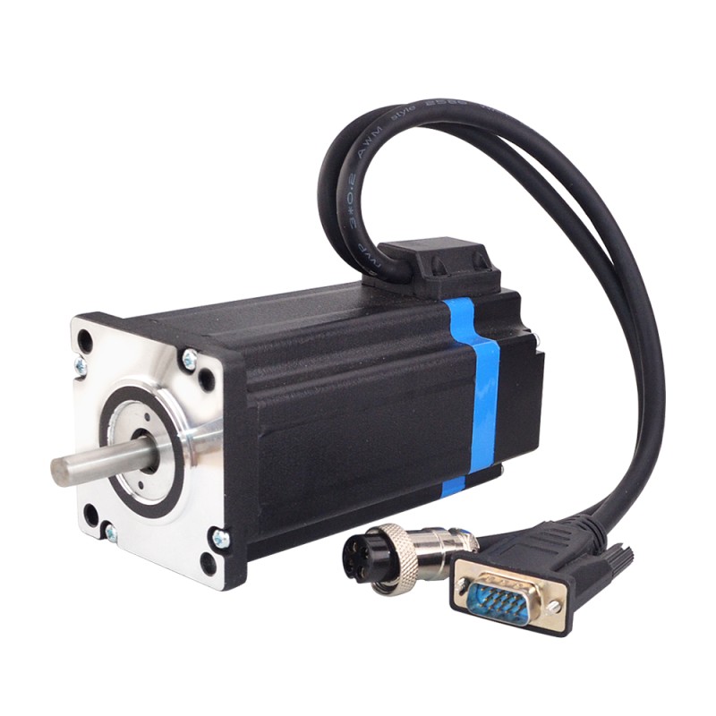 S Series Nema 24 Closed Loop Stepper Motor  4.25 Nm/601.97 oz.in Encoder 1000PPR(4000CPR) - 24HS40-5804D-E1000 | StepperOnline CA