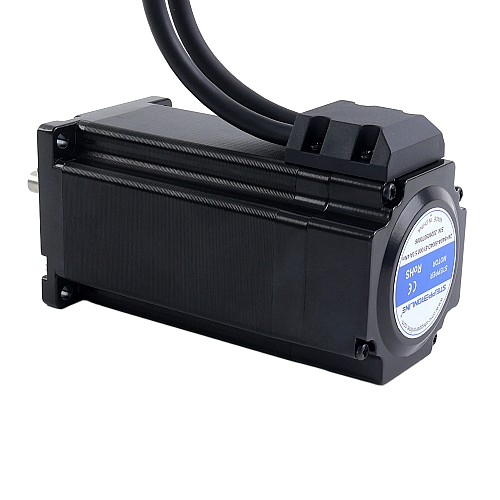 S Series Standard Nema 24 Closed Loop Stepper Motor 4.0Nm(566.45oz.in) Encoder 1000PPR(4000CPR) - 24HS40A-5004D-E1000 | StepperOnline CA
